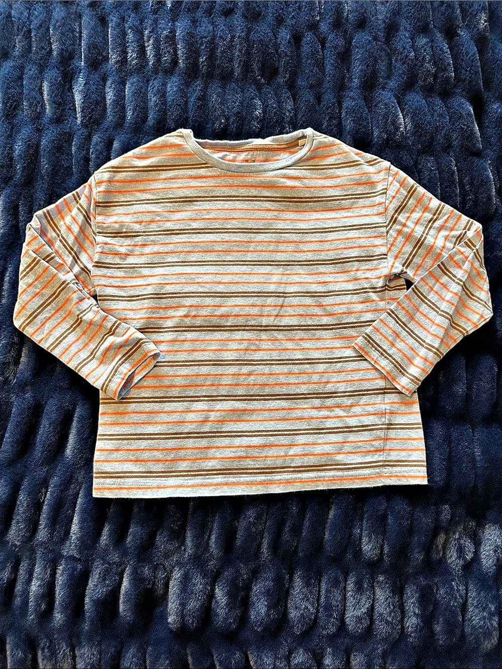 Mini Boden Striped Long Sleeve Tee Size 7-8 YRS Like New